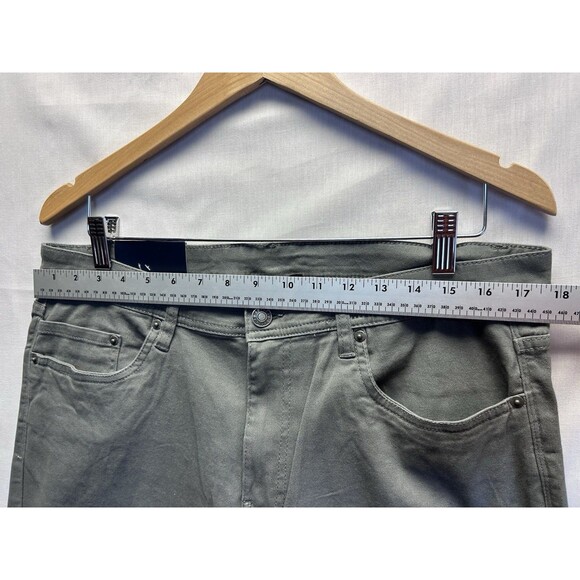 Jachs New York Men's Straight Stretch 5 Pocket Twill Pant 36X30 Charcoal Gray - Picture 7 of 12